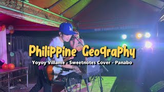 Philippine Geography | Yoyoy Villame - Sweetnotes Live Cover