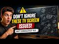 Don't Ignore These TV Screen Issues! Dirty Screen Effect Test
