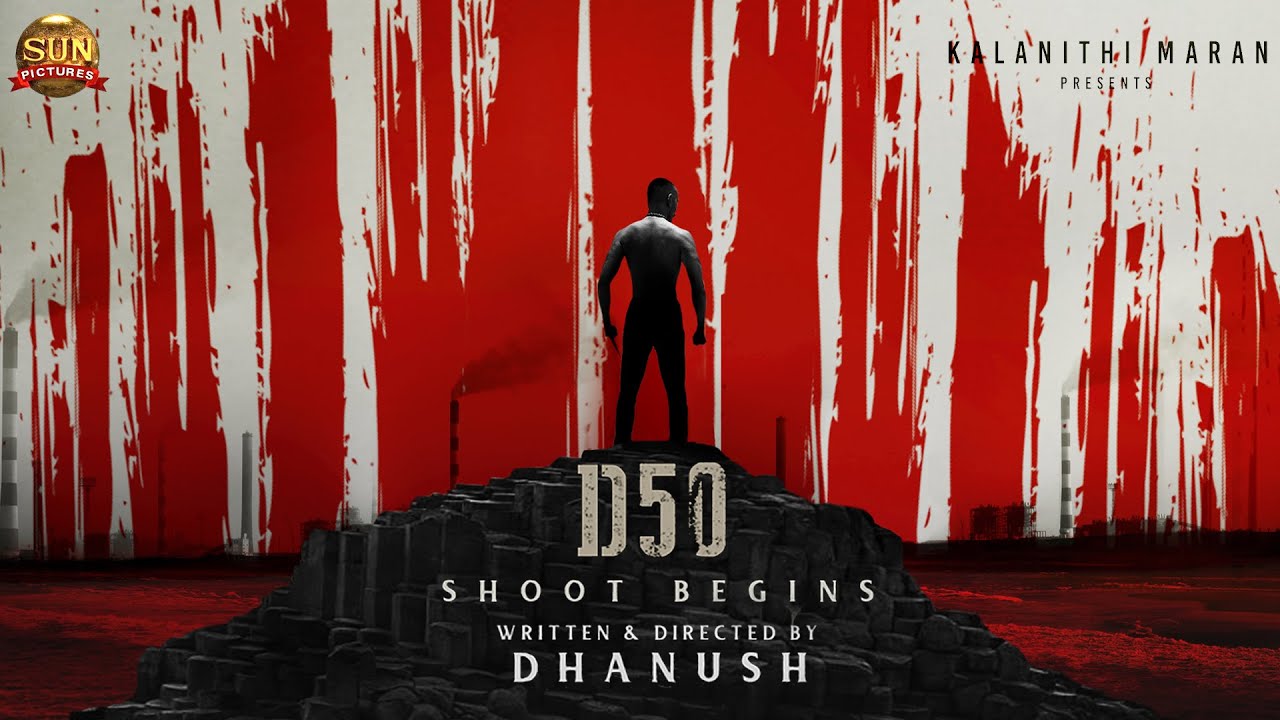 D50 Official Announcement Dhanush Sun Pictures Youtube