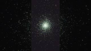 M13 star cluster through an 11” telescope #m13 #starcluster #space #telescope