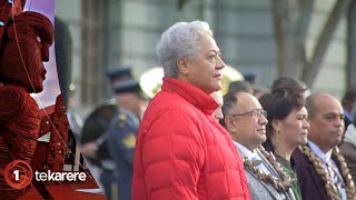 Samoa PM welcomed on to Parliament