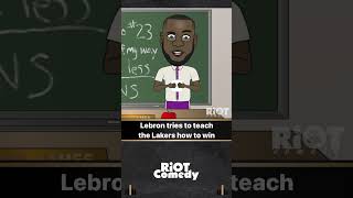 Lebron tries to teach the Lakers how to win