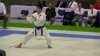 JKA2015 All Japan Hidemoto Kurihara Gojushihosho 栗原秀元 五十四歩小