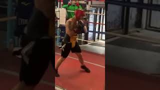 Alex”showtime”Dejesus makes trash talker surrender#boxing #tankdavis #boxingmatch #gervontatankdavis