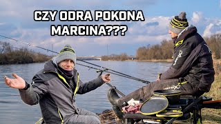 OGROMNE zimowe LESZCZE z ODRY na FEEDERA | Marcin Kostera