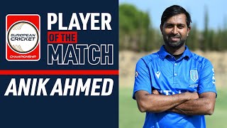 POTM A.Ahmed: Group D, Match 9 - ITA vs SWE | ECC 2024 | 13 Oct 2024 | ECC24.098