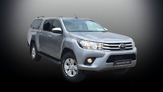 2020. (202 REG). TOYOTA - HILUX - SR5. 2.4.L.D. AUTOMATIC. METALLIC SILVER. HUGH BOGGAN MOTORS