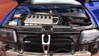 Audi s3 8L BDE VR6 swap first start