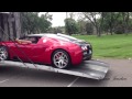 2013 Bugatti Grand Sport Unloading at Wixon Jewelers