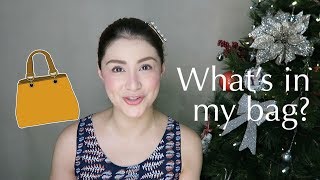 What's In My Bag? | Carla Abellana