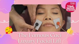 We Tried the Famous Caci Luxury Facial Lift and See the Instant Result within just 1 Treatment !