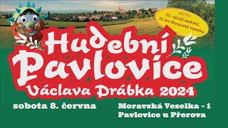 Pavlovice u Přerova 8. června 2024: Vystoupení DH Moravská Veselka z Pavlovic u Přerova — 1. část.