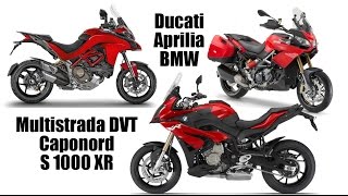 Adventure Bike Comparo | Ducati Multistrada DVT, Aprilia Caponord Touring, BMW S 1000 XR