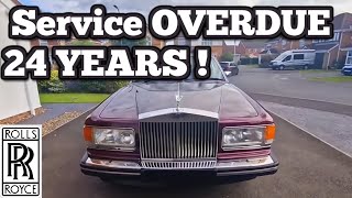 My Rolls Royce Hydraulic Service is 24 YEARS overdue! Hose failure and LHM leaks to repair. Ep.21