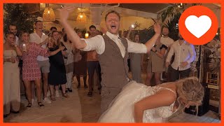 BEST WEDDING DANCE! Disney hardstyle first dance wedding idea