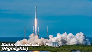 SpaceX Falcon 9 Starlink Group 4-15 mission (Highlights)