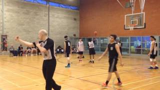 HMEM GAMK VS BROSSARD April 15th 2017 midget basketball 2nd half