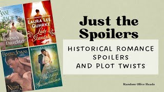 Spoiler Alert: Plot Twists I Didn't See Coming in Historical Romance Books / June 2024 Edition