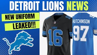 Lions Uniforms LEAKED, The Black Uniforms Are Back! Brad Holmes Press Conference Takeaways