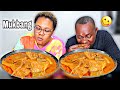 AFRICAN FOOD MUKBANG CHALLENGE,FIRST TO FINISH MUKBANG, FUFU WITH PEANUT SOUP