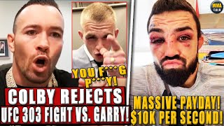Colby Covington SHUTS DOWN 'Nobody' Ian Garry for UFC 303! BKFC salaries REVEALED! Till vs. Perry?!
