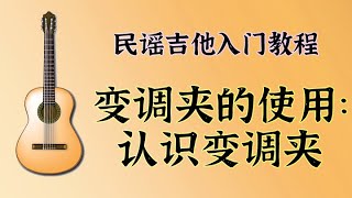 民谣吉他入门 044变调夹的使用：认识变调夹