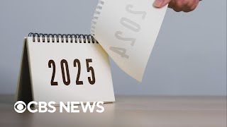 Americans more hopeful about 2025 than 2024, CBS News poll finds