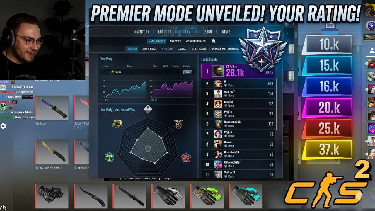 Cs 2 Upcoming Premier Mode Youtube