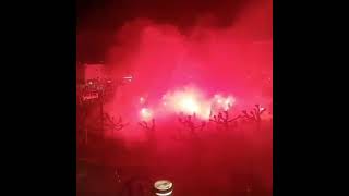 BVB-Fans feiern am Börsigplatz den Pokalsieg gegen RB Leipzig (13.05.2021)