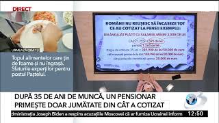 Câţi bani încasează un român la pensie după 35 de ani de muncă