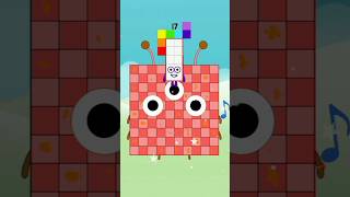 unlock numberblocks skip counting by 17 #learntocount #youtubeshorts #shorts#kidsvideo