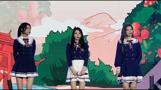 SNH48 - [FANCAM] Shen MengYao, Zhou ShiYu, Jin YingYue in Putian for TMall promo event CUT 20200711