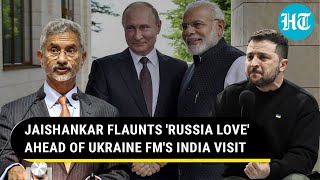 'Others Used Us...': Jaishankar Lauds Russia Hours Before Ukraine FM's India Visit | Watch