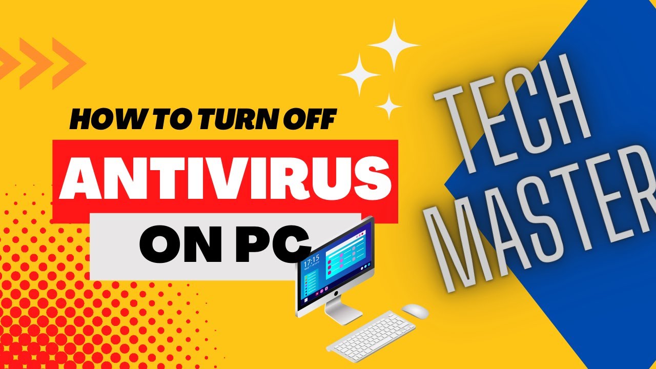 How To Turn Off The Antivirus On Window 7,8 And 10 By One Click ...