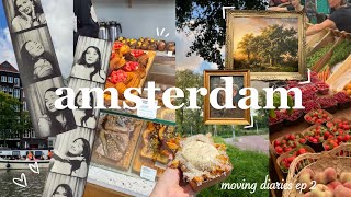 AMSTERDAM TRIP🌷🚲| moving diaries ep 2