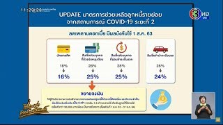 สรุปมาตรการช่วยเหลือลูกหนี้รายย่อย ระยะ 2 - ลดเพดานดอกเบี้ย ครอบคลุมทุกกลุ่มลูกหนี้