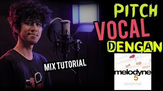 Cara edit Pitch vocal per part di Studio One dengan Melodyne