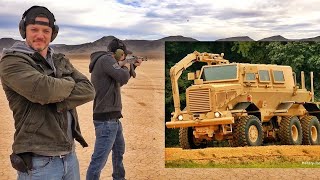 Buffalo Minesweeper 6" Thick Bullet Proof Glass vs 50BMG