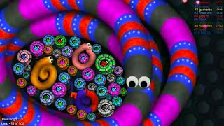 Slither.io biggest snakes,slitherio gameplay