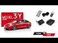 Tesla Model 3 Center Console Organizer Set - 5PCs | Accessories by Arcoche