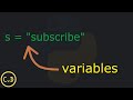 Introduction to Python & Variables Made Easy | #1