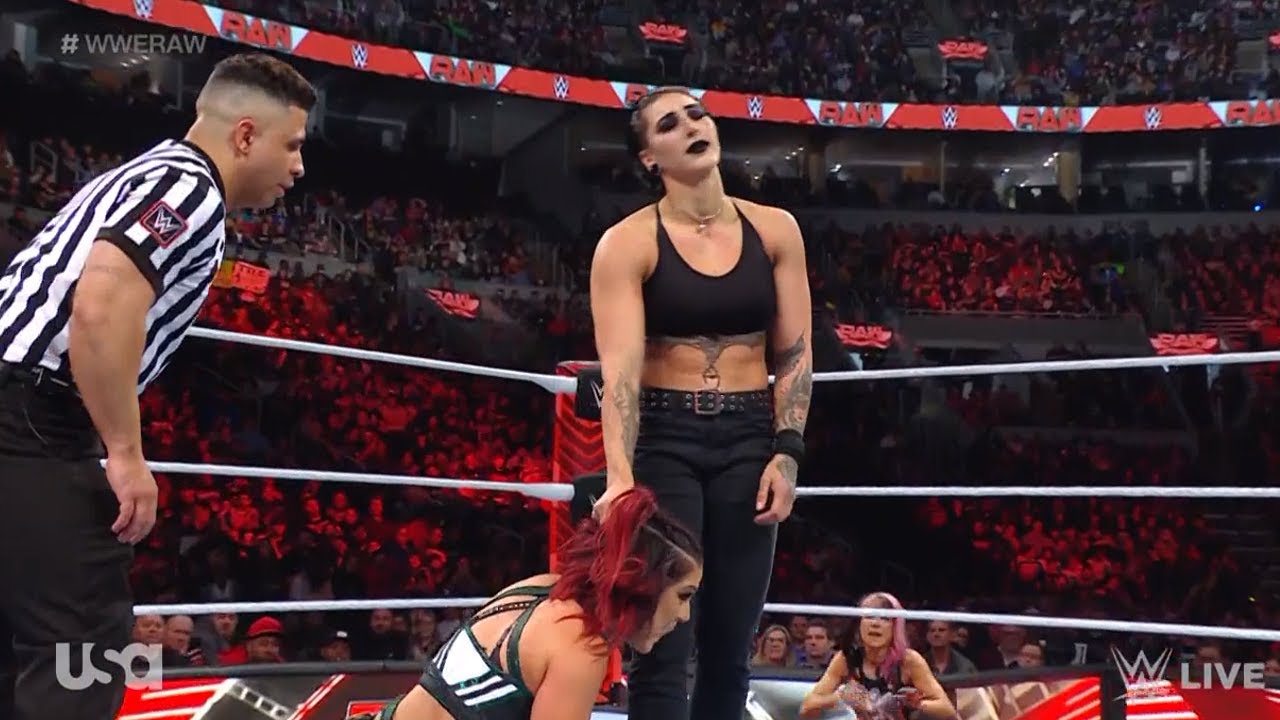 Rhea Ripley Vs. Bayley (1/2) - WWE RAW 3/20/2023 - YouTube