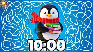 10 Minute [PENGUIN] Timer ❄️🐧 | Winter Countdown!