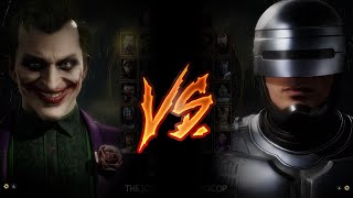 Mortal Kombat 11 - The Joker Vs. Robocop (VERY HARD)