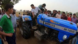 Sonalika DI-745 III tractor 1st Time performance in kasni harrow competition