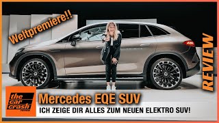 Mercedes EQE SUV im Test (2023) Ich zeige dir ALLES zum neuen Elektro SUV! Review | Kofferraum | POV