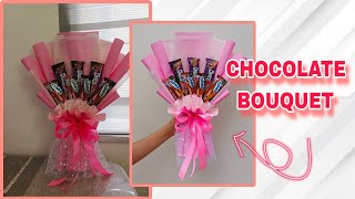 How to make chocolate bouquet