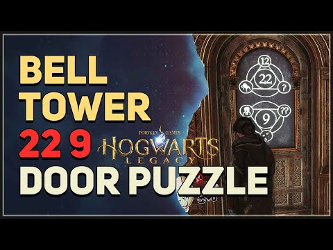 Bell Tower 22 9 Door Puzzle Hogwarts Legacy