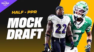 Fantasy Football MOCK DRAFT | 12-Team Half-PPR Expert Picks & Strategy (2026)