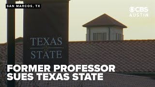 Former professor files lawsuit against Texas State